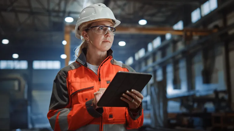 Woman Working